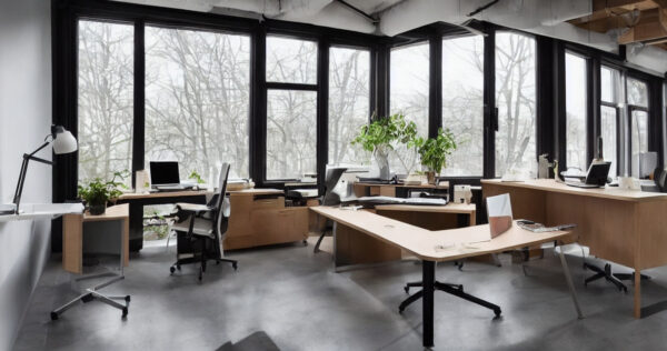 Sæt dit personlige præg på dit arbejdsområde med et tilpasset hjørneskrivebord fra Act Nordic